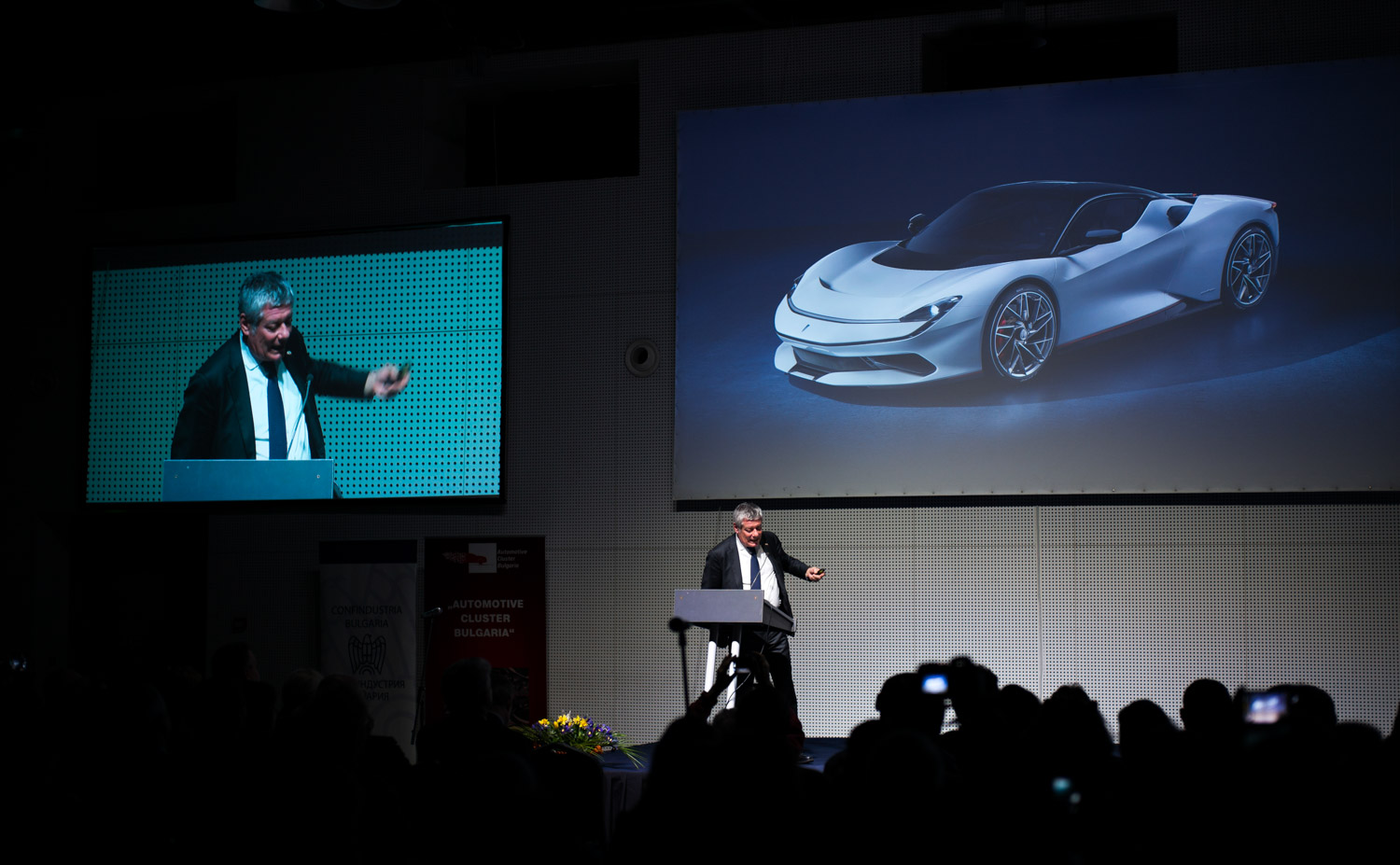 Pininfarina presenting Batista- the new fully electric hypercar