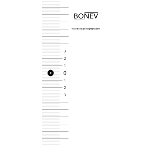 lens calibration ruler