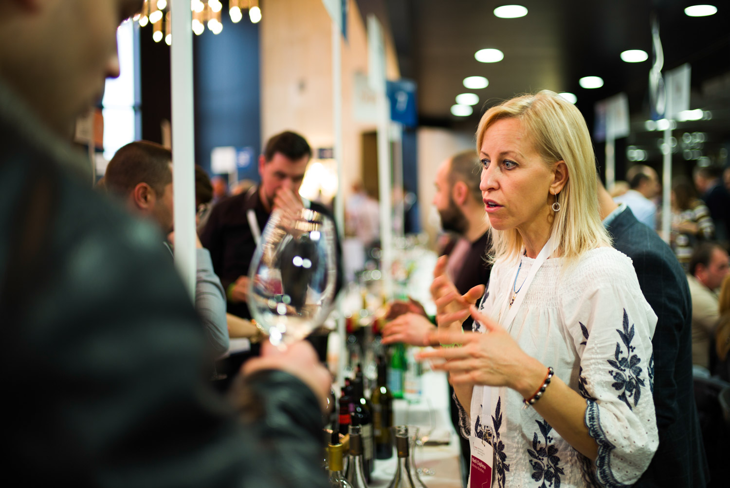 Wine tasting