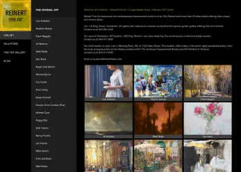 website reinertfineart.com for Rick Reinert