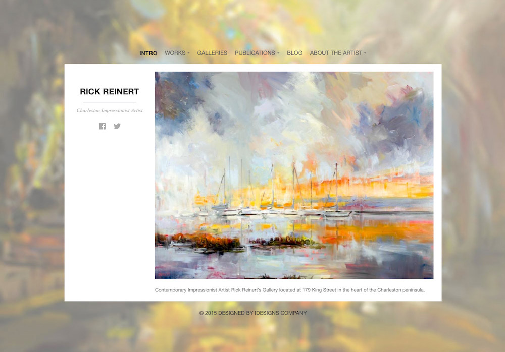 website ricktreinert.com for Rick Reinert