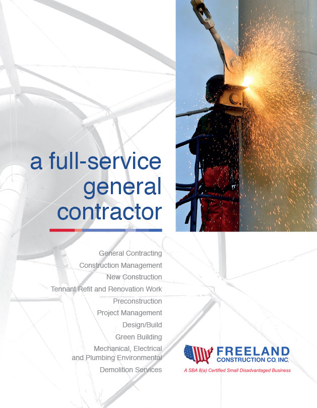 leaflet 2013 for Freeland Construction