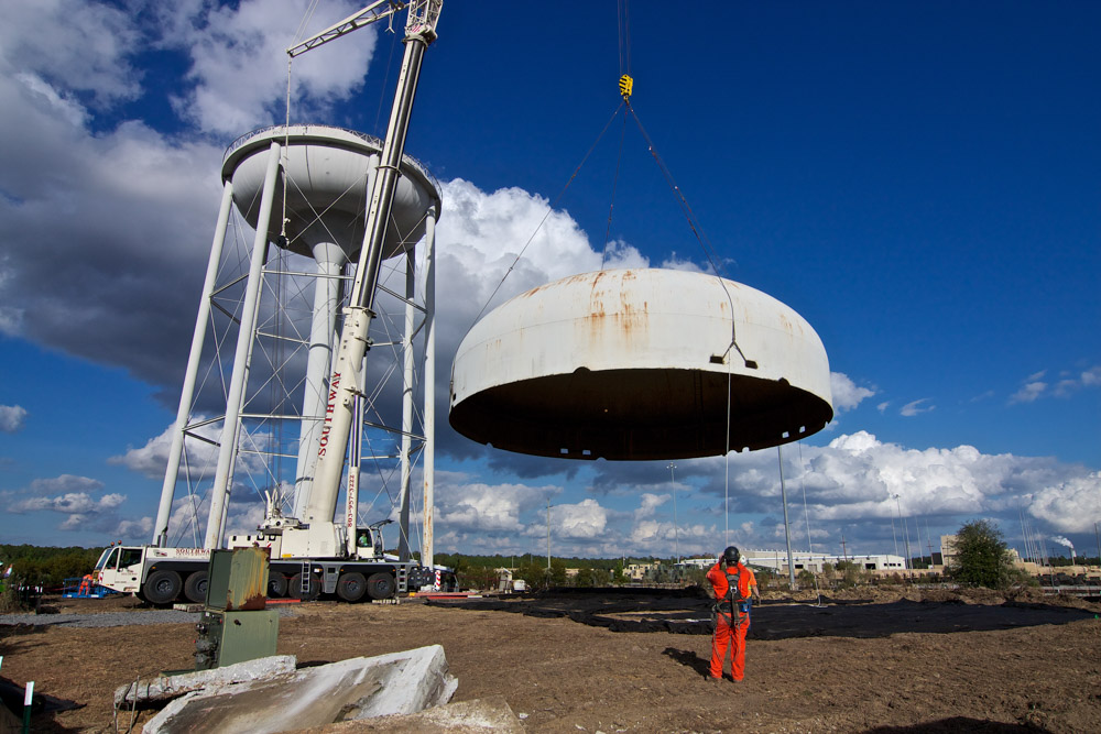 first pick Water tower demolition - Freeland Construction