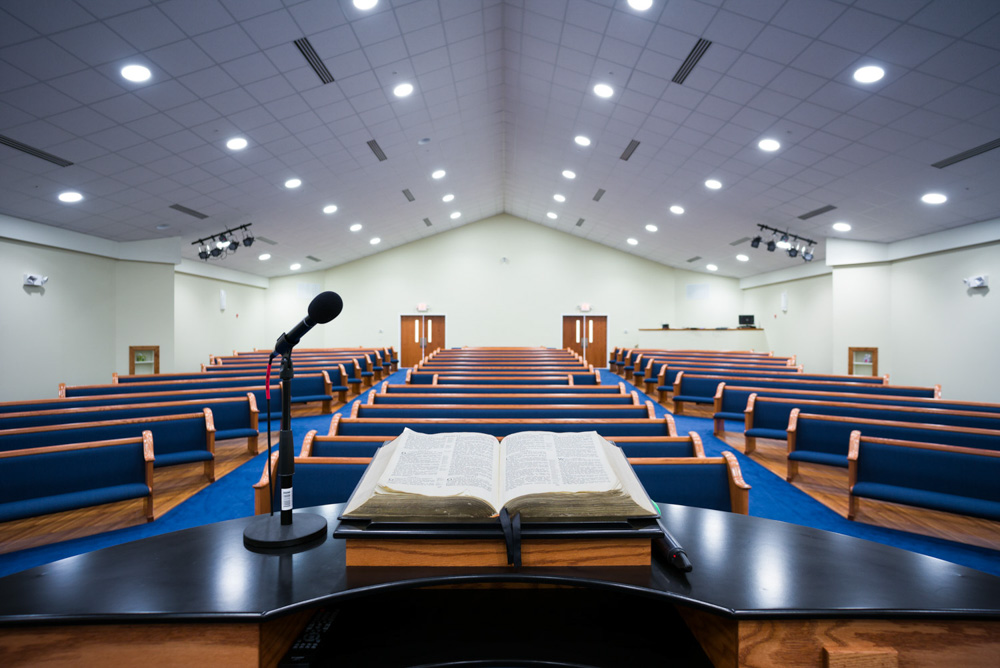 Baptist church new building