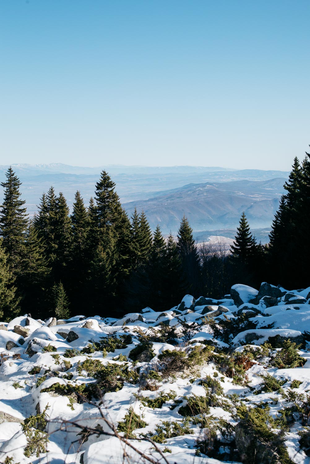 A view from Vitosha mountain