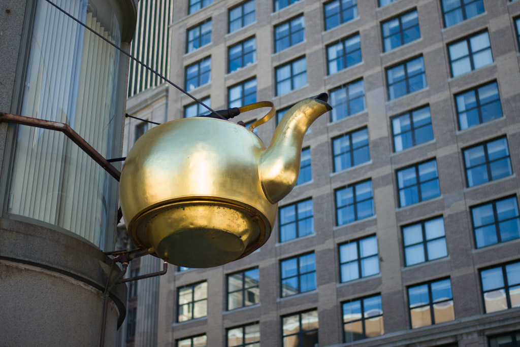  Boston downtown - tea time 