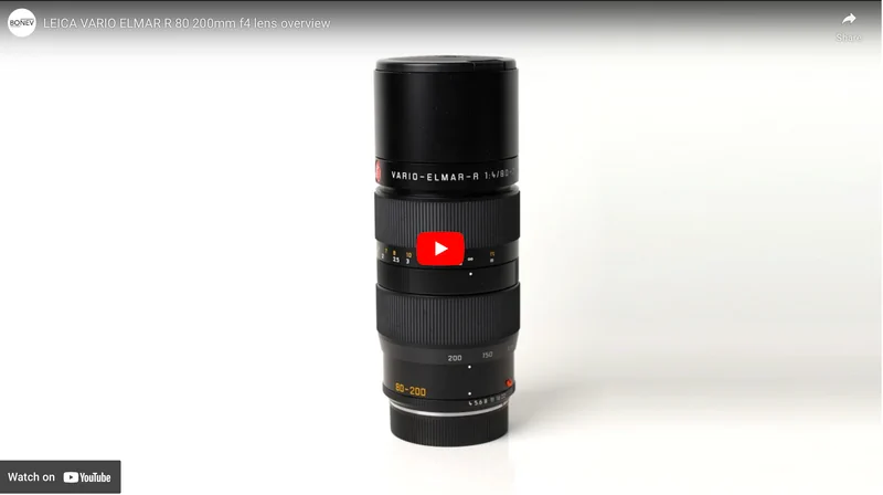 LEICA VARIO-ELMAR-R 80-200mm f/4 review